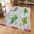 white clean fly animal play mat baby